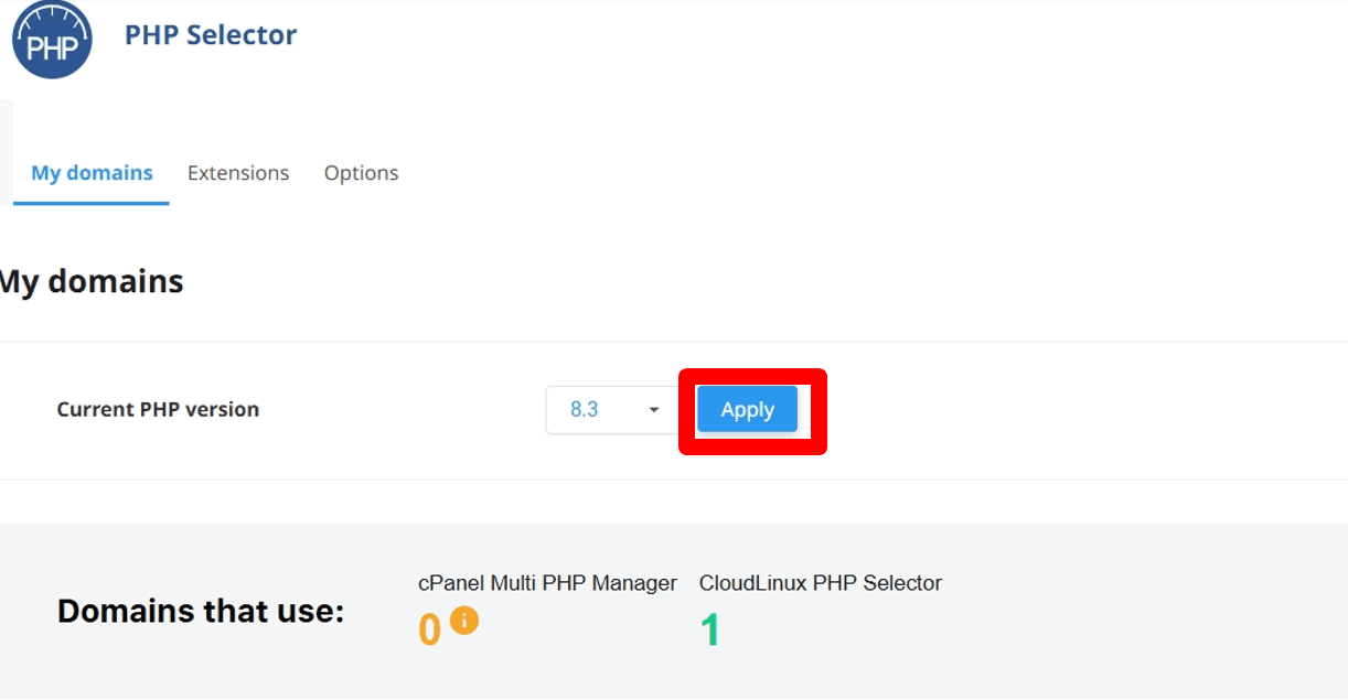 hướng dẫn tùy chỉnh phiên bản php trên hosting linux 4
