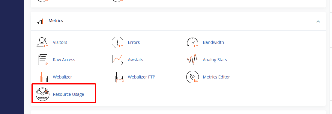 hướng dẫn xem tài nguyên sử dụng trên cpanel hosting 2