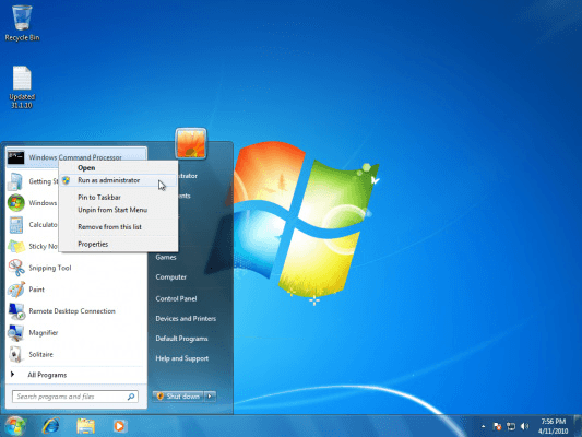 join domain win 7 theo cách truyền thống