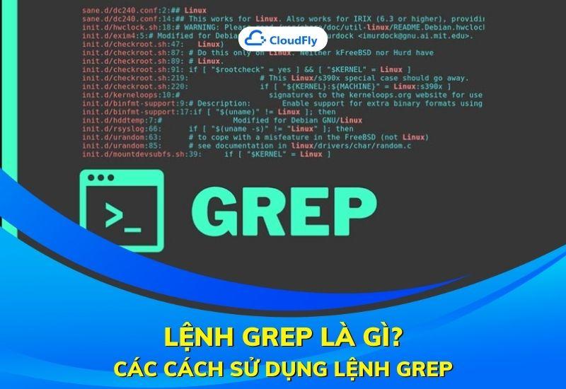 lệnh grep là gì