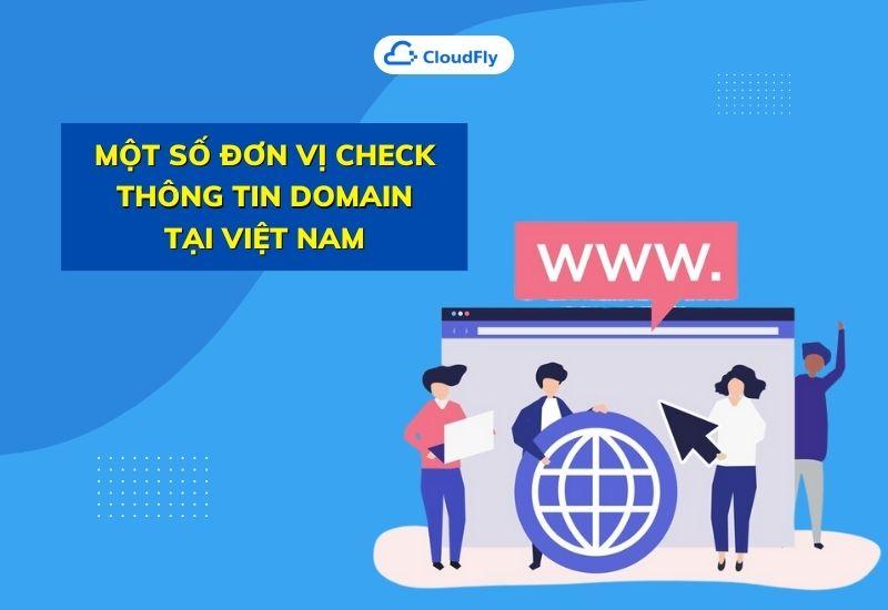 một số đơn vị check thông tin domain tại việt nam