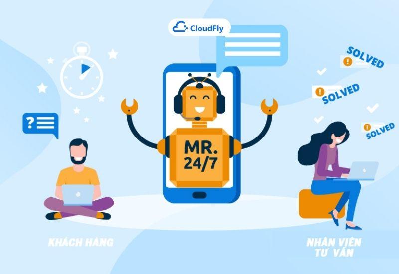 n8n tích hợp chatbot và chăm sóc khách hàng