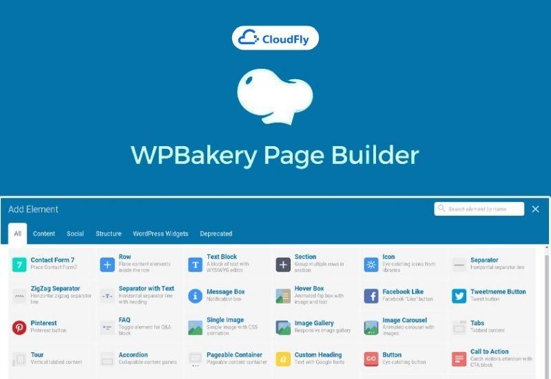 page builder kéo thả wpbakery page builder