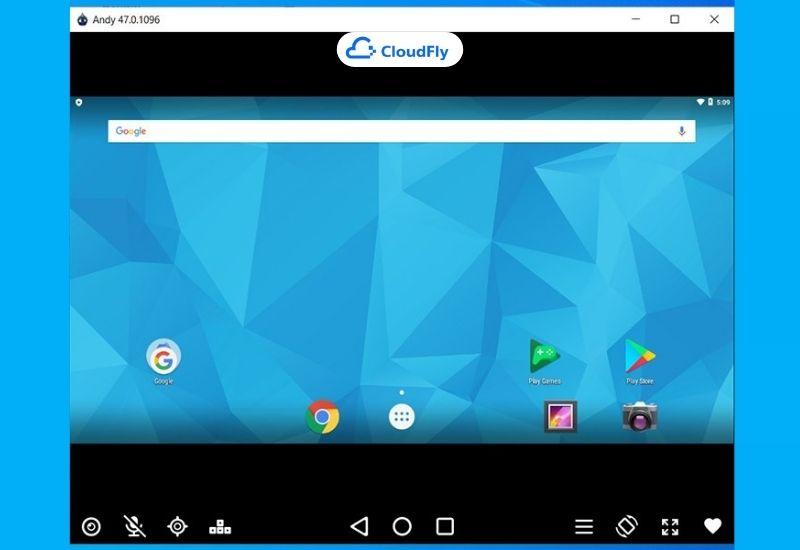 phần mềm giả lập andy