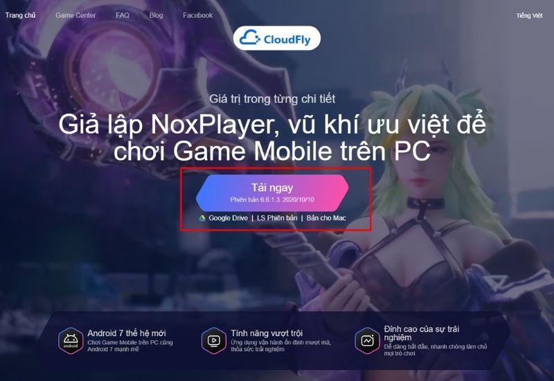 phần mềm giả lập noxplayer