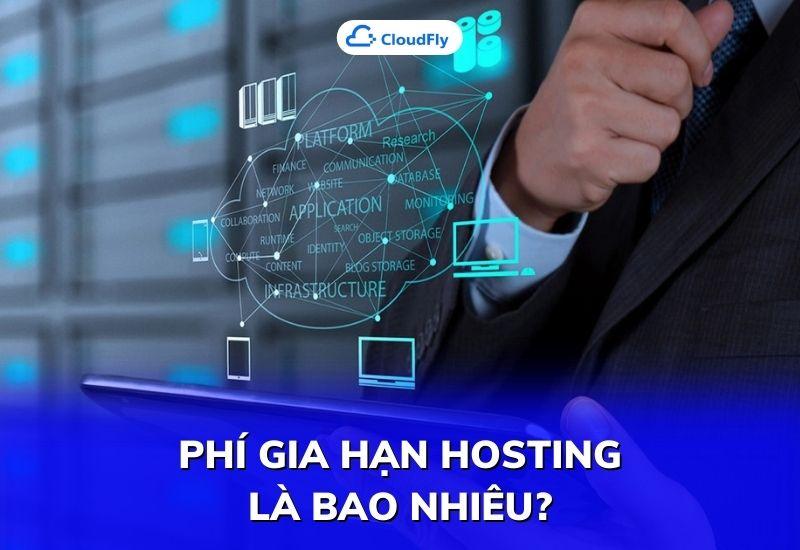 phí gia hạn hosting là bao nhiêu