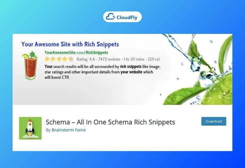 plugin đánh giá sản phẩm schema all in one schema rich snippets