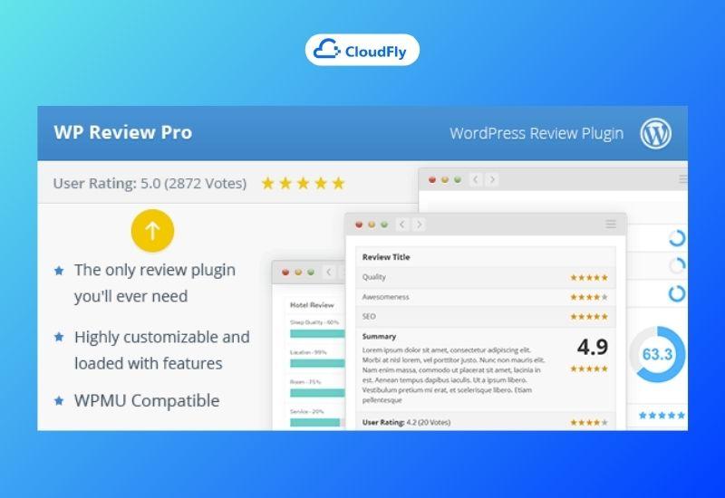 plugin đánh giá sản phẩm wp review pro