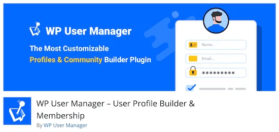 plugin quản lý người dùng wp user manager