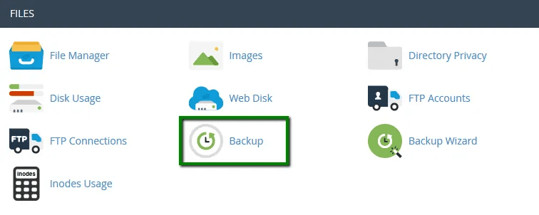 sao lưu dữ liệu từ hosting cũ 1