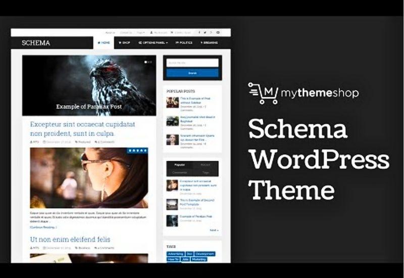schema - theme wordpress chuẩn seo