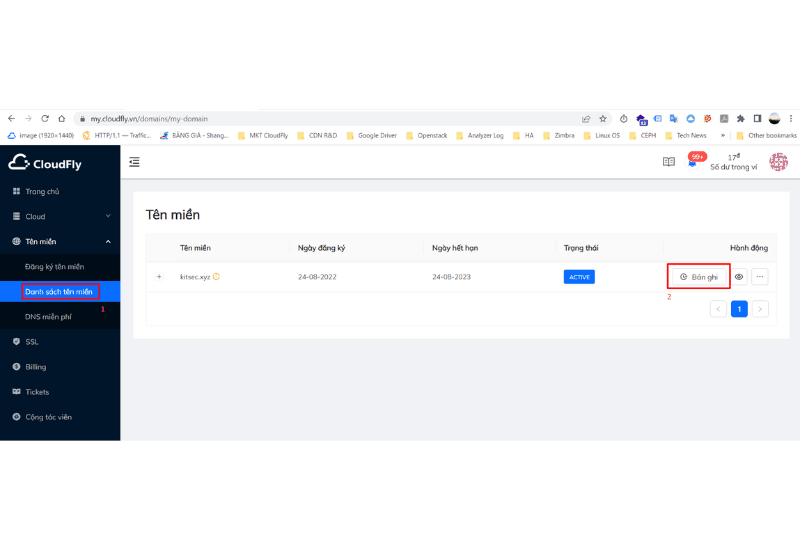 subdomain là gì