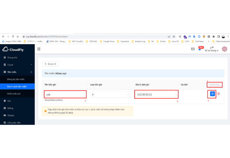 subdomain là gì