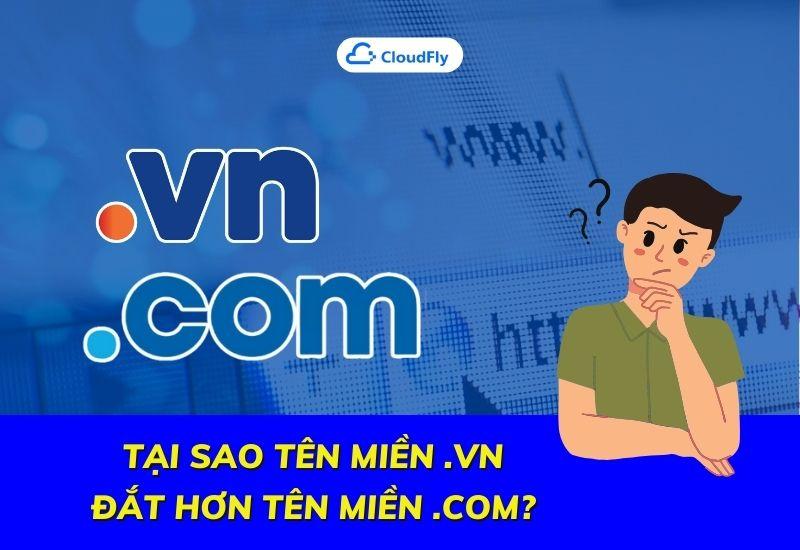 tại sao tên miền .vn đắt hơn tên miền .com