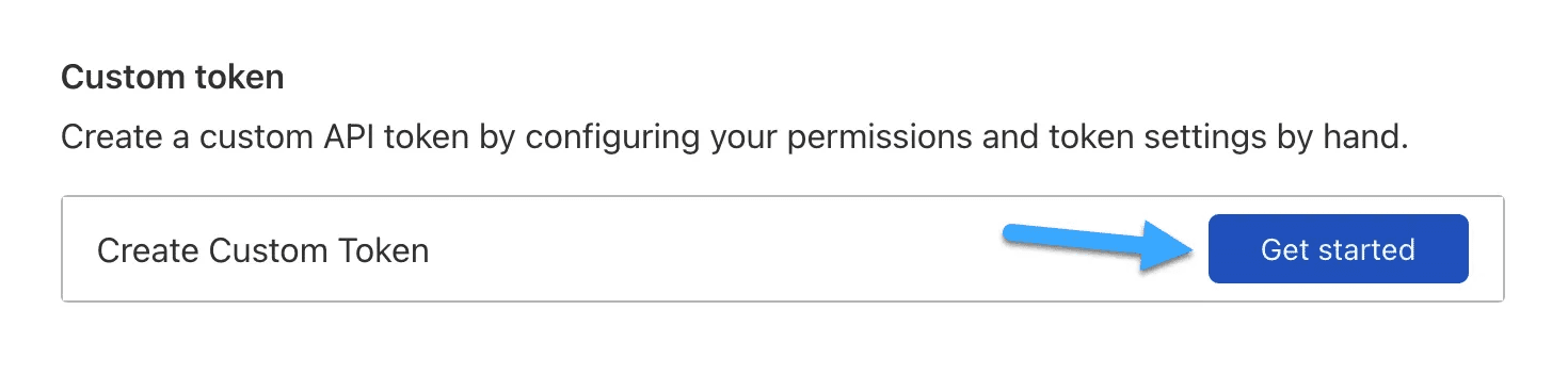 tạo api tokens và api key trên cloudflare 3