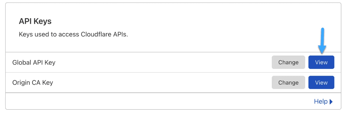tạo api tokens và api key trên cloudflare 7