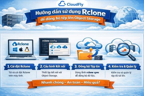 Hướng dẫn sử dụng Rclone để đồng bộ tệp lên Object Storage