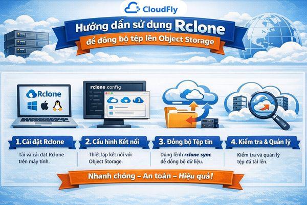 Hướng dẫn sử dụng Rclone để đồng bộ tệp lên Object Storage