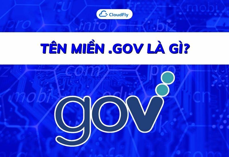 tên miền .gov là gì