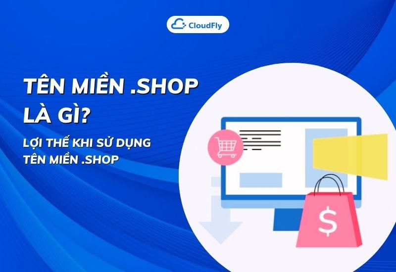 tên miền .shop là gì