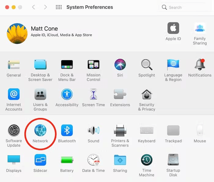 thay đổi dns 8.8.8.8 trên macos 1