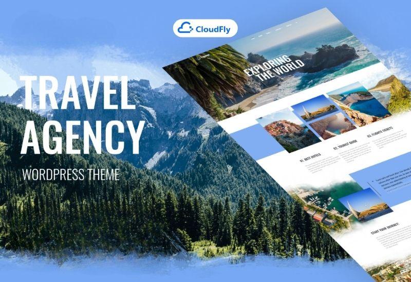 theme travel wordpress travel agency