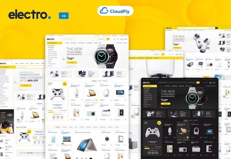 theme wordpress thương mại điện tử electro