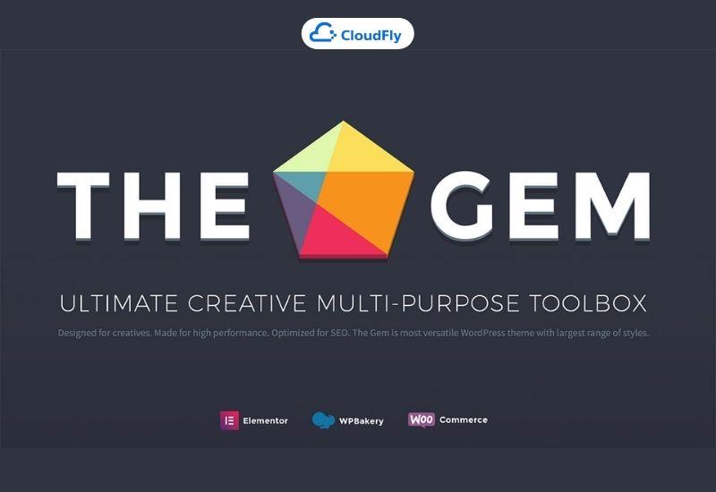 theme wordpress thương mại điện tử gem