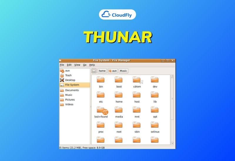 trình quản lý tệp thunar