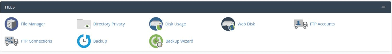 upload và quản lý file với cpanel
