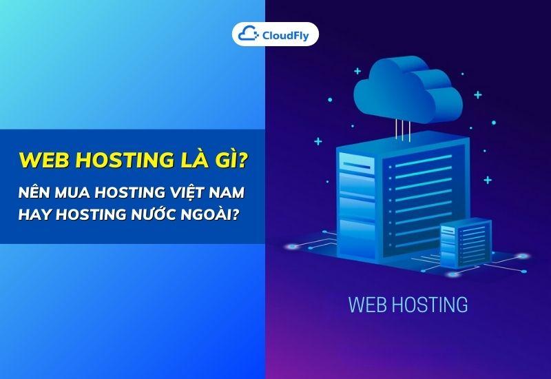 web hosting là gì