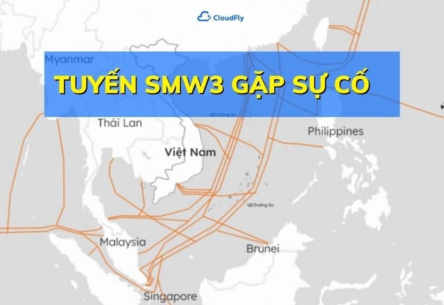 THÔNG BÁO Tuyến cáp quang biển thứ 5 gặp sự cố