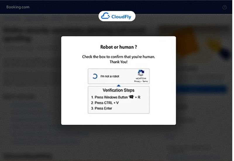 các biến thể clickfix phổ biến