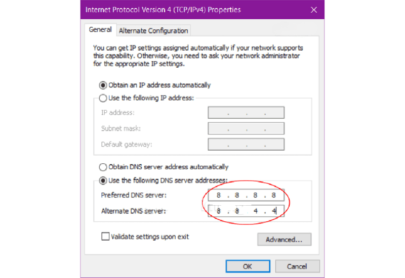cách cài đặt dns cho router trên windows 4