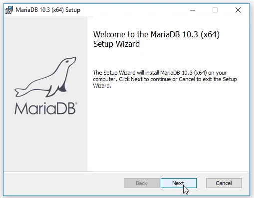 cách cài đặt mariadb trên windows 2
