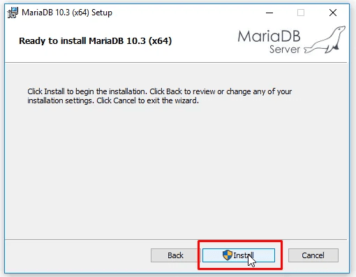 cách cài đặt mariadb trên windows 8