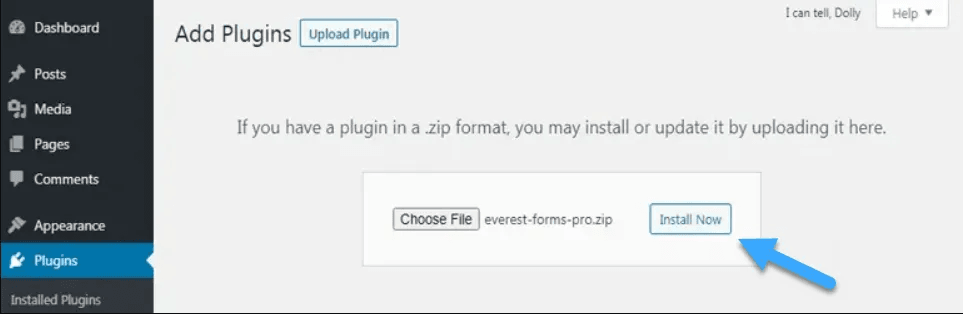 cách cài đặt plugin cho website wordpress 3