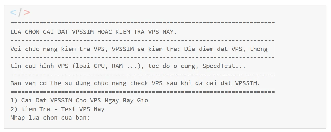 cách cài đặt vpssim đơn giản 1