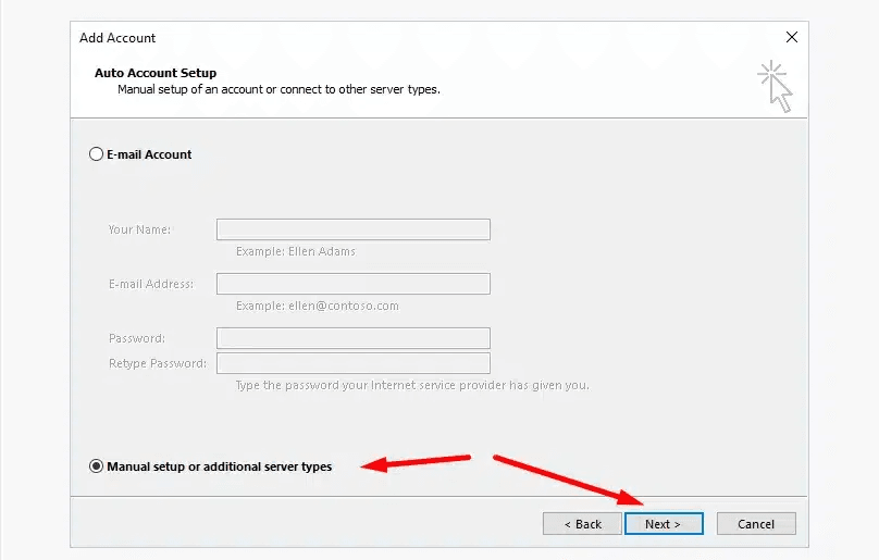 cách cài đặt zimbra mail trên outlook 1