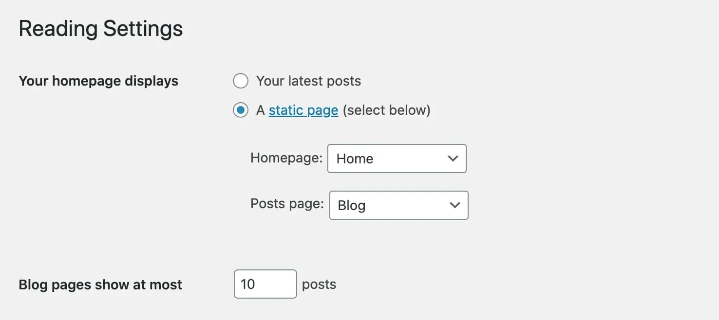 cách chỉnh sửa trang chủ wordpress