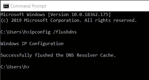 cách sửa lỗi dnsprobefinishednxdomain win