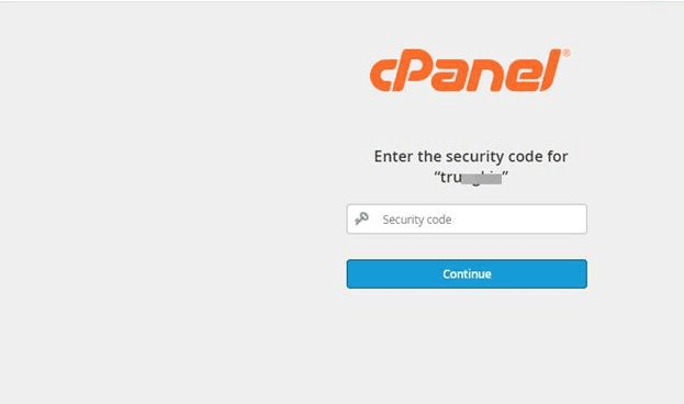 cách thiết lập bảo mật 2 lớp trên hosting cpanel 5