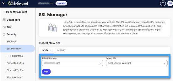 cài đặt ssl lets encrypt miễn phí trên siteground 2