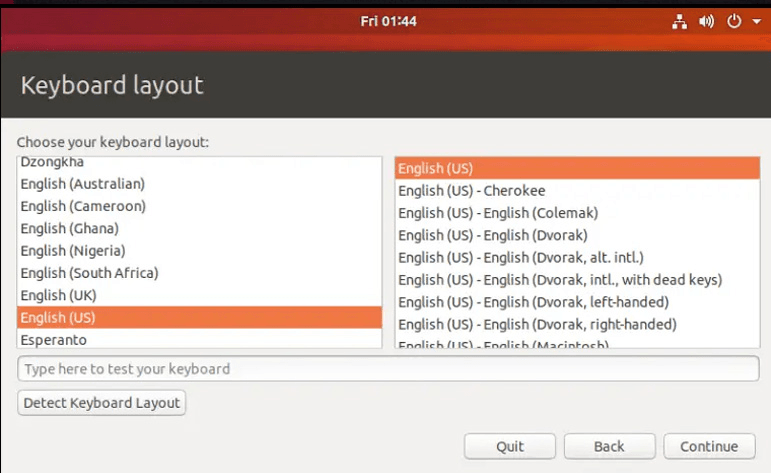 cài đặt ubuntu 2