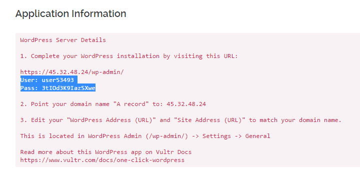 cài wordpress trên vps vultr