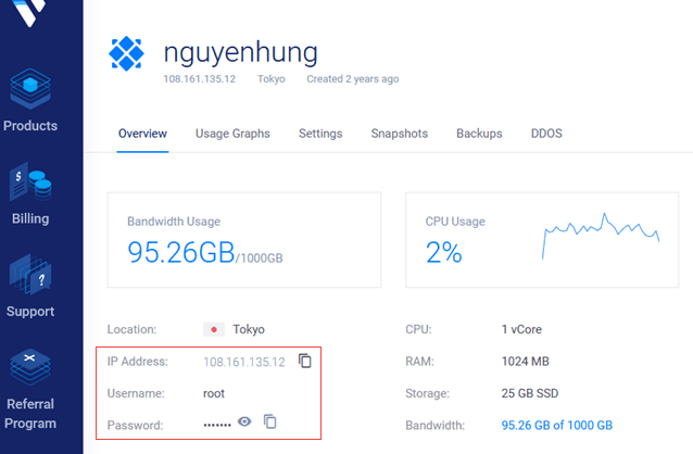cấu hình vps để chạy website