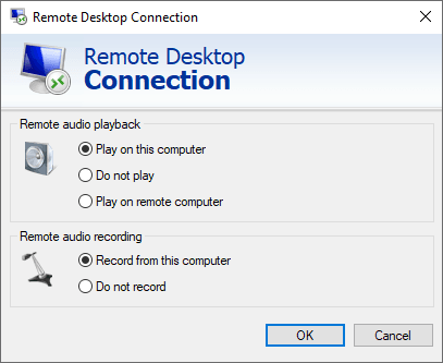 Đánh dấu vào Play on this Computer