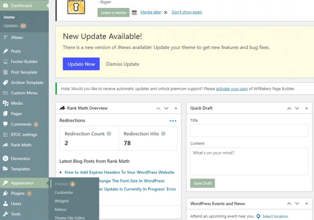 hướng dẫn các cách cài theme cho wordpress 1