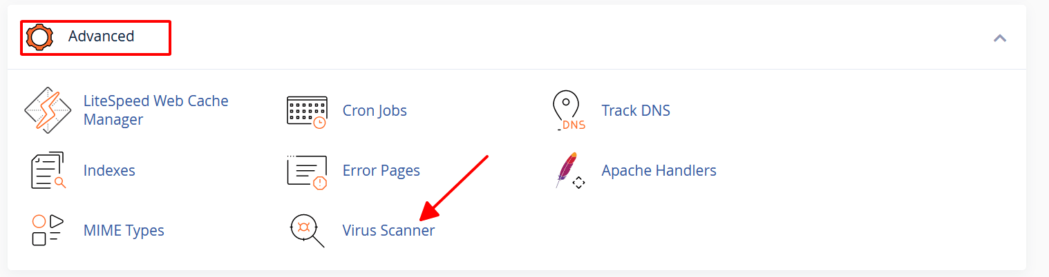 hướng dẫn các cách quét virus trên hosting cpanel 2