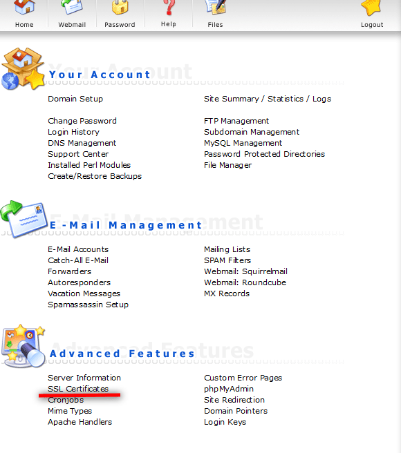 hướng dẫn cách cài đặt ssl trên directadmin 1